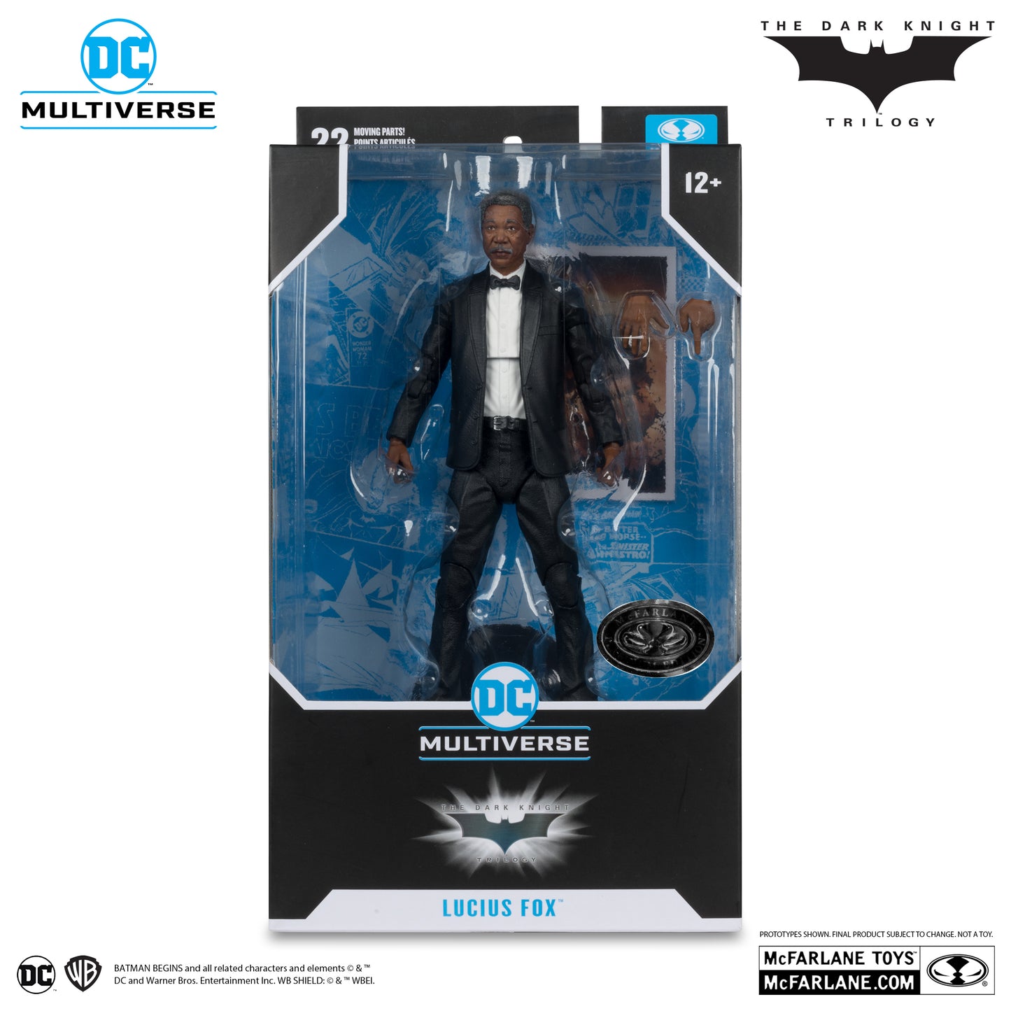 McFarlane Toys DC Multiverse - Lucius Fox (Batman Begins) - (Platinum Edition)