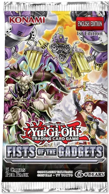 Yu-Gi-Oh! Fists of the Gadgets Booster Pack - Fists of the Gadgets (FIGA) 1st edition