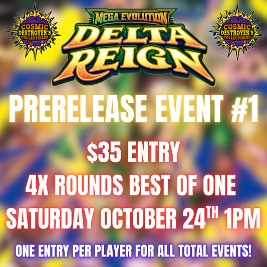 Pokemon TCG: Delta Reign Prerelease Event (YOU PICK DATE) LIMIT ONE!!!!!!!