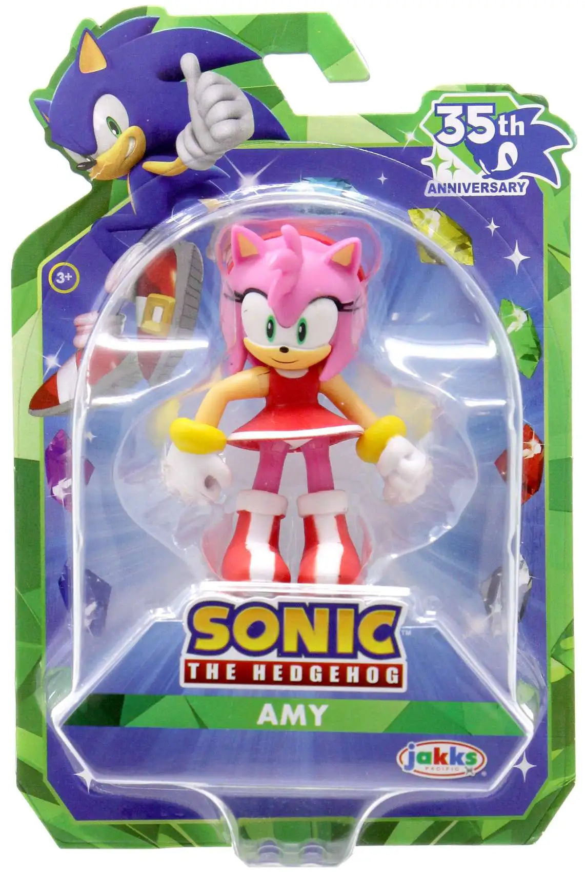 Sonic The Hedgehog 35th Anniversary - Amy - 2.5" Mini Figure