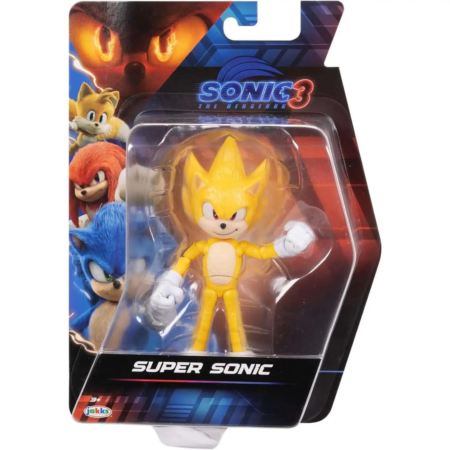 Sonic The Hedgehog 3 Movie - Super Sonic - 5 Inch Action Figure Wave 2