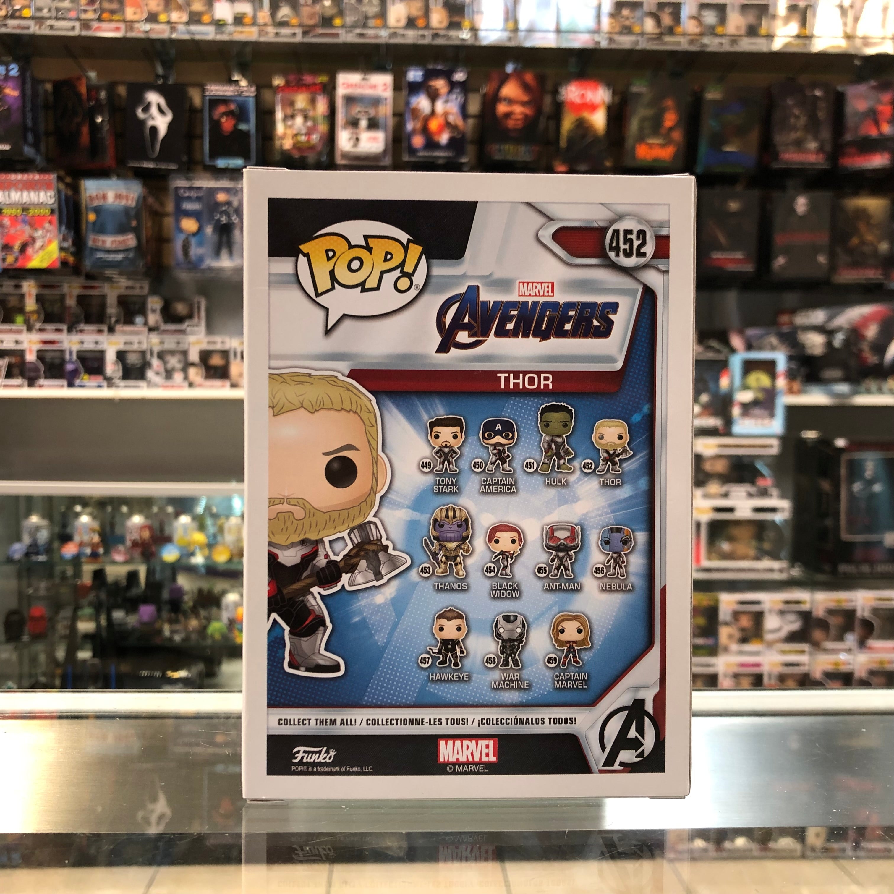 Funko Pop! Marvel - Thor (Glow in the Dark) Gamestop - 452