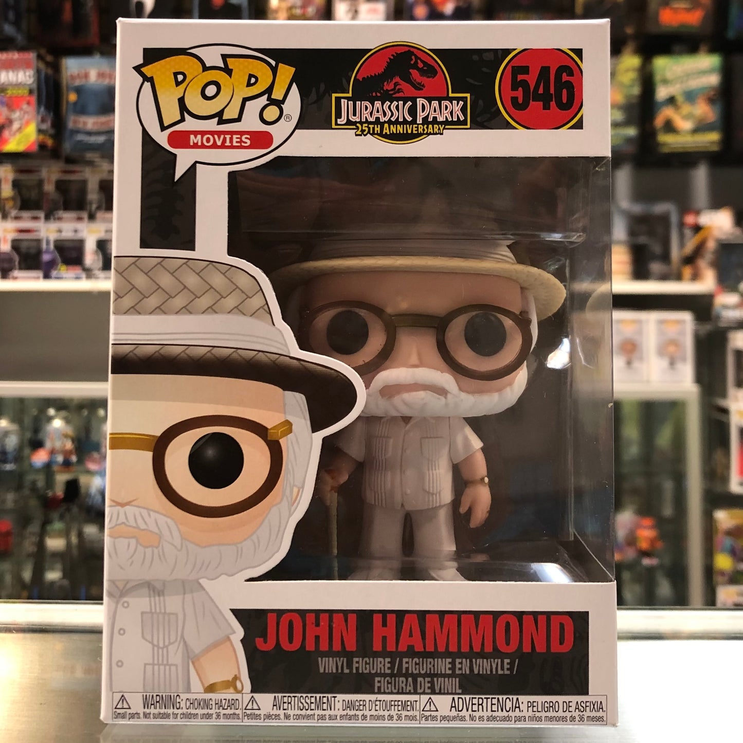 Funko Pop! Movies - Jurassic Park 25th Anniversary - John Hammond - 546