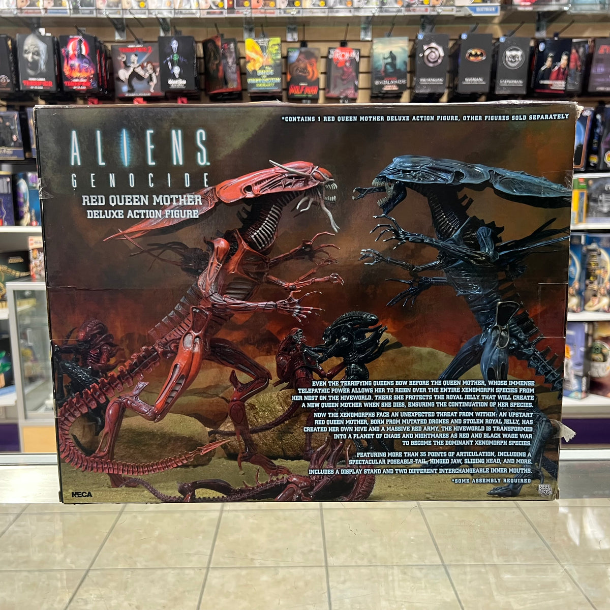 NECA - Aliens Genocide - Red Queen Mother (Ultra Deluxe Action Figure) *SEE PHOTOS*
