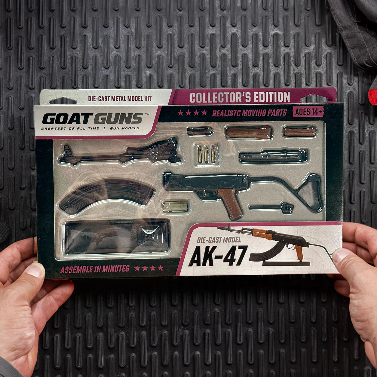 Miniature AK-47 Die Cast Model Kit - (AK47 Wirestock Model)