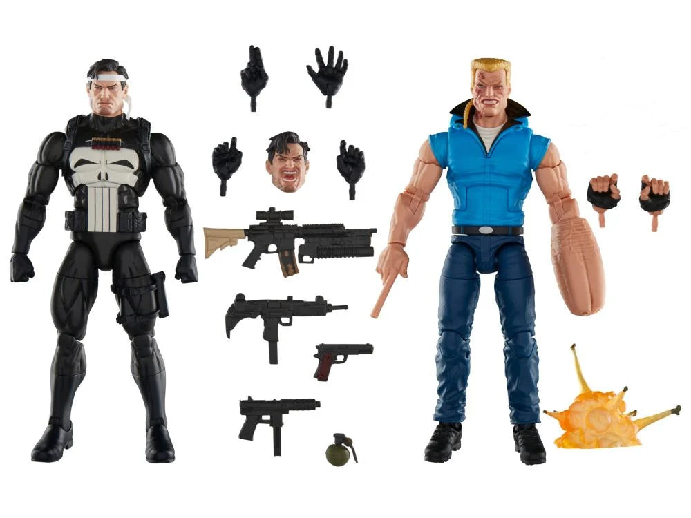 Marvel Legends - The Punisher War Journal - Punisher and Bushwacker Action Figure Two-Pack