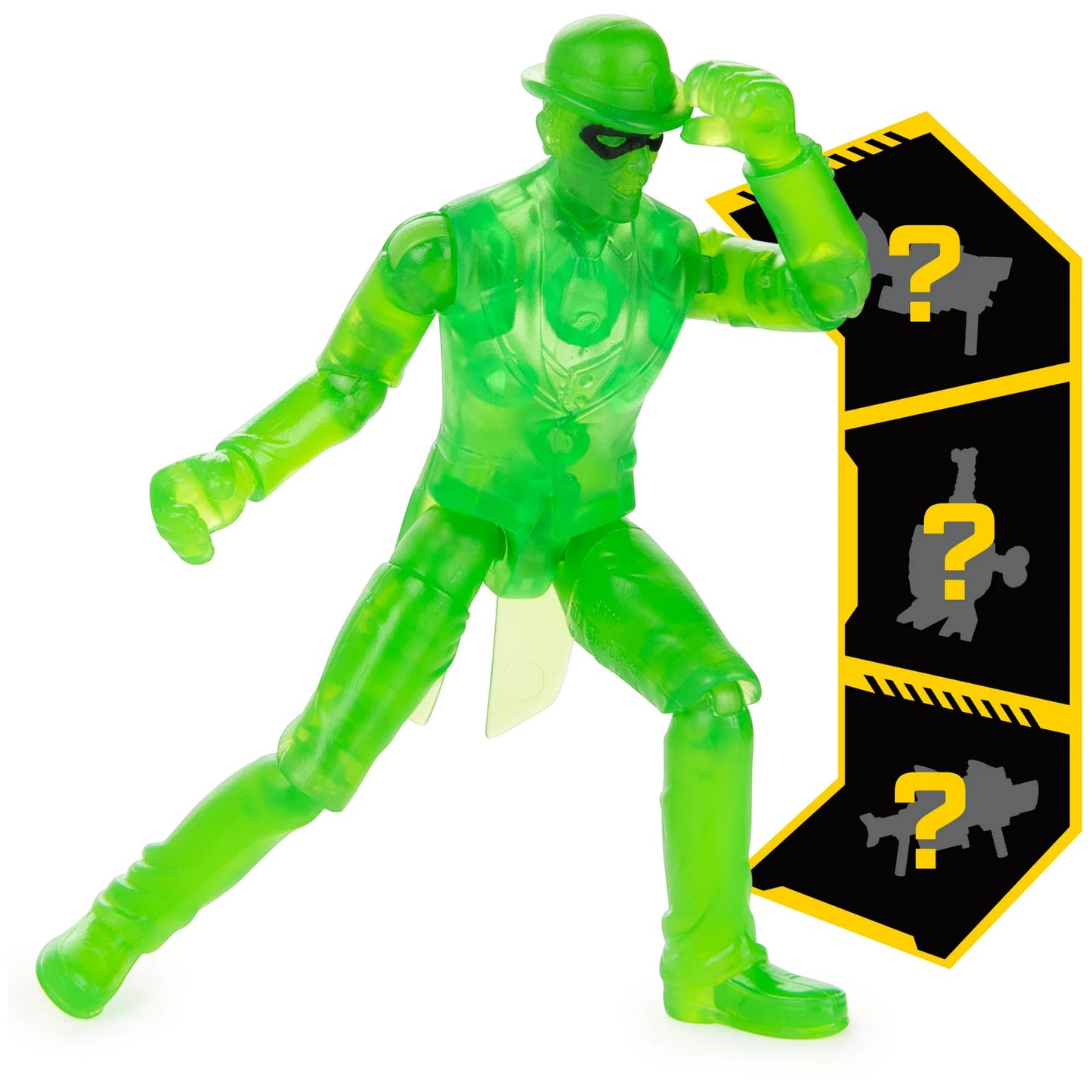 Spin Master - The Riddler (rare) with 3 Mystery Accessories - 4" Action Figure