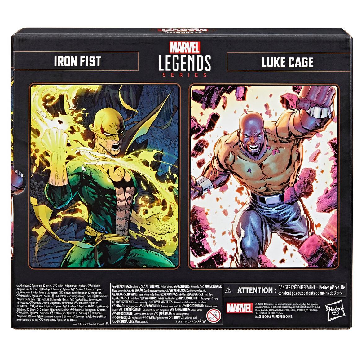 Marvel Legends - Iron Fist and Luke Cage - 85th Anniversary 6" Action Figure 2-Pack