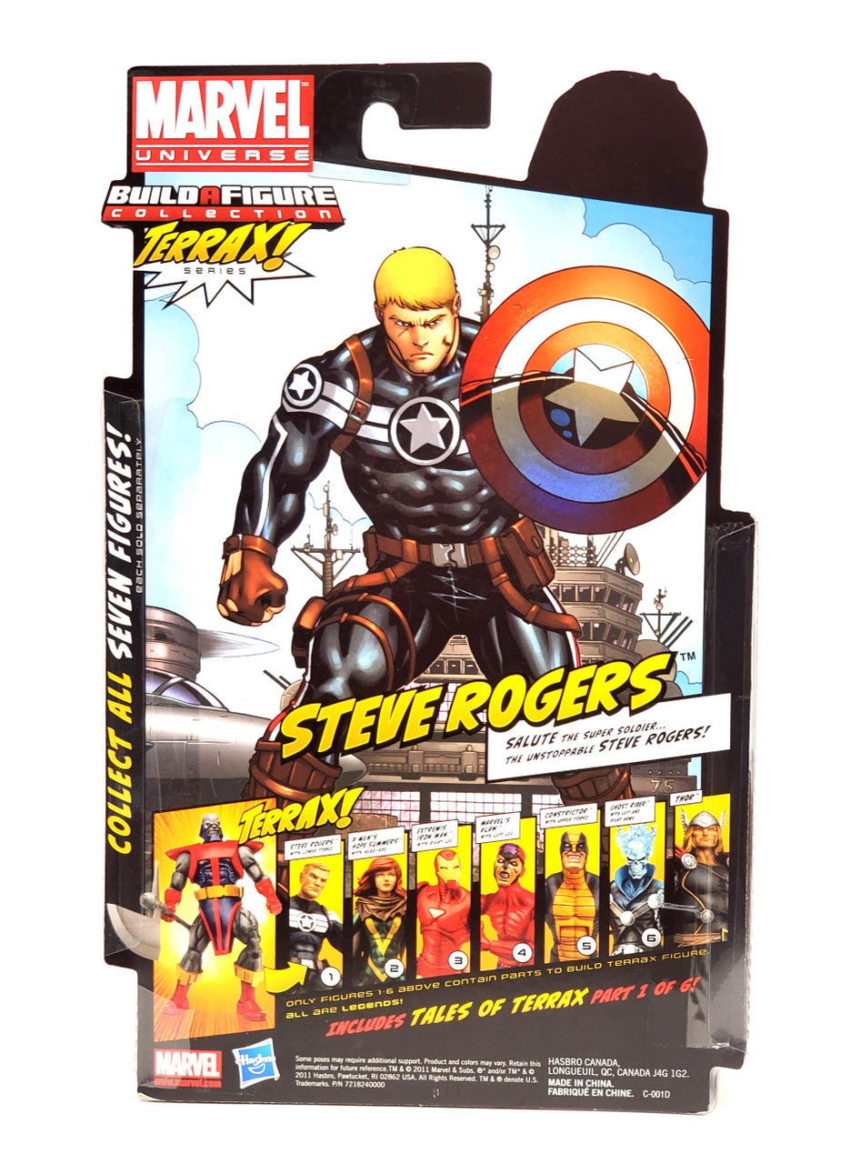 Marvel Legends - Steve Rogers -  Action Figure - Terrax BAF