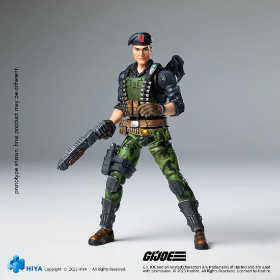 HIYA Exquisite Mini Series 1/18 Scale 4 Inch G.I. Joe Flint Action Figure