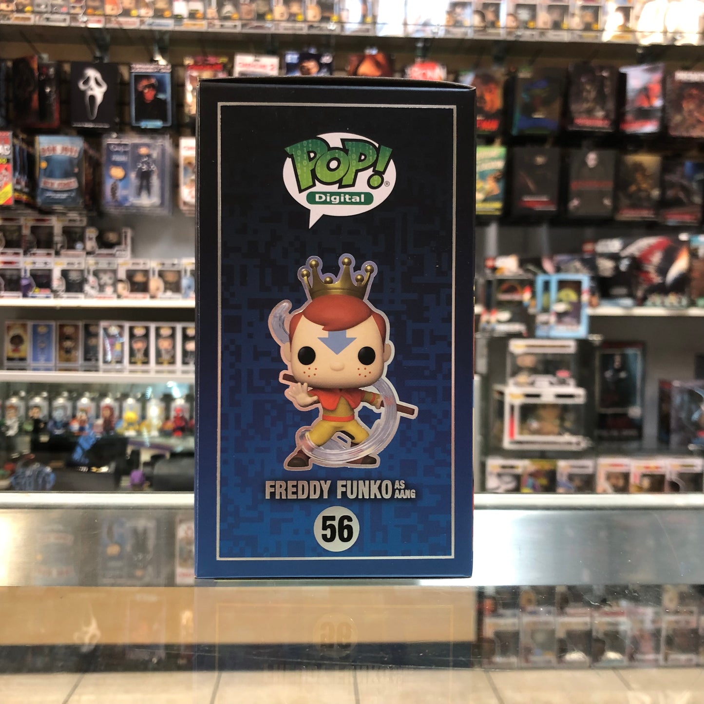 Funko Pop! Digital - Freddy Funko as Aang (Avatar The Last Airbender) - 56 - NFT Release 4160 pcs.