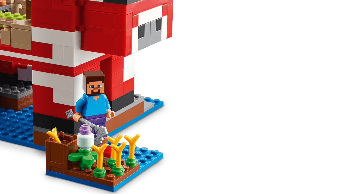 LEGO Minecraft - The Mooshroom House - 21270