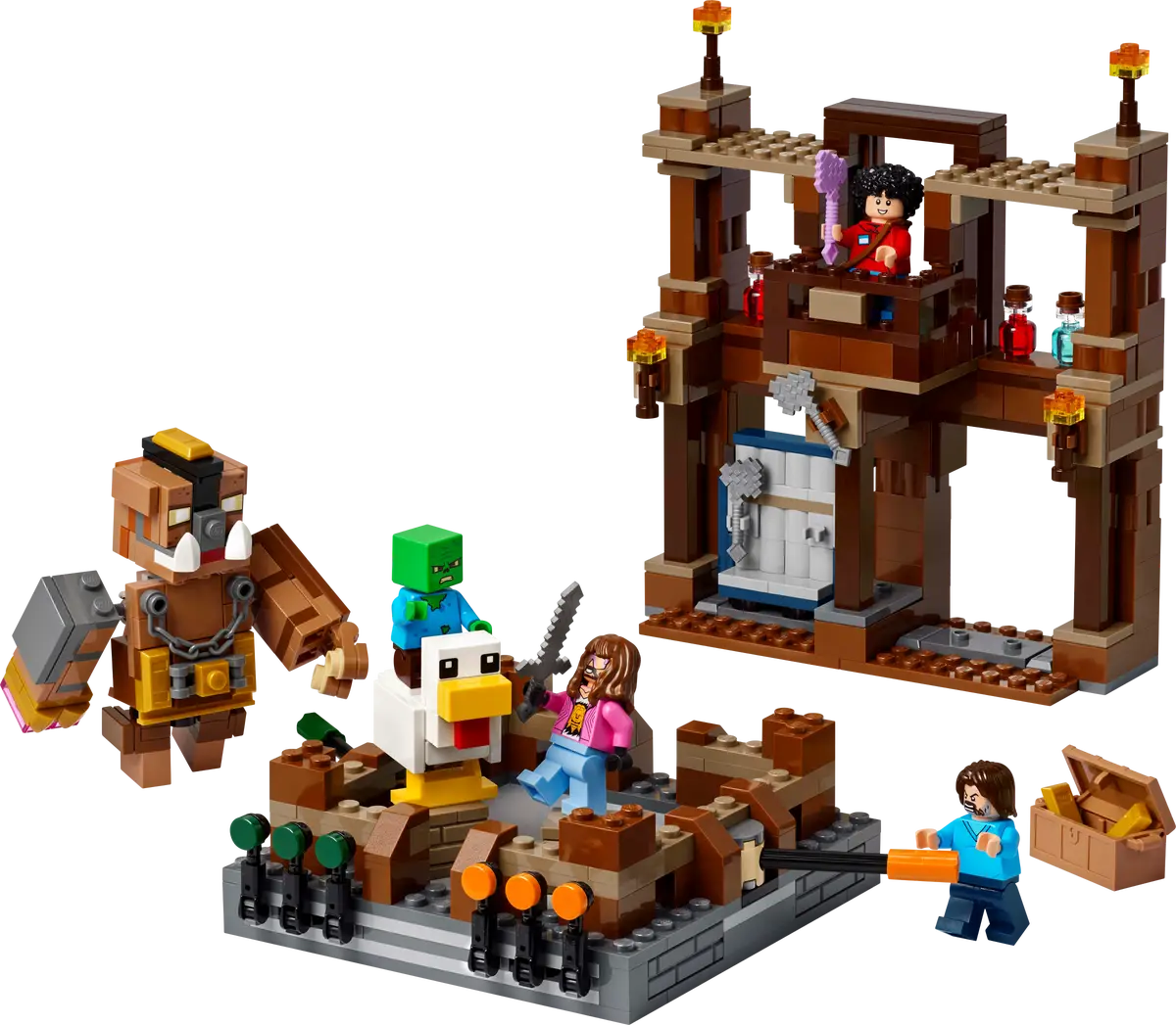 LEGO Minecraft® - Woodland Mansion Fighting Ring -  21272
