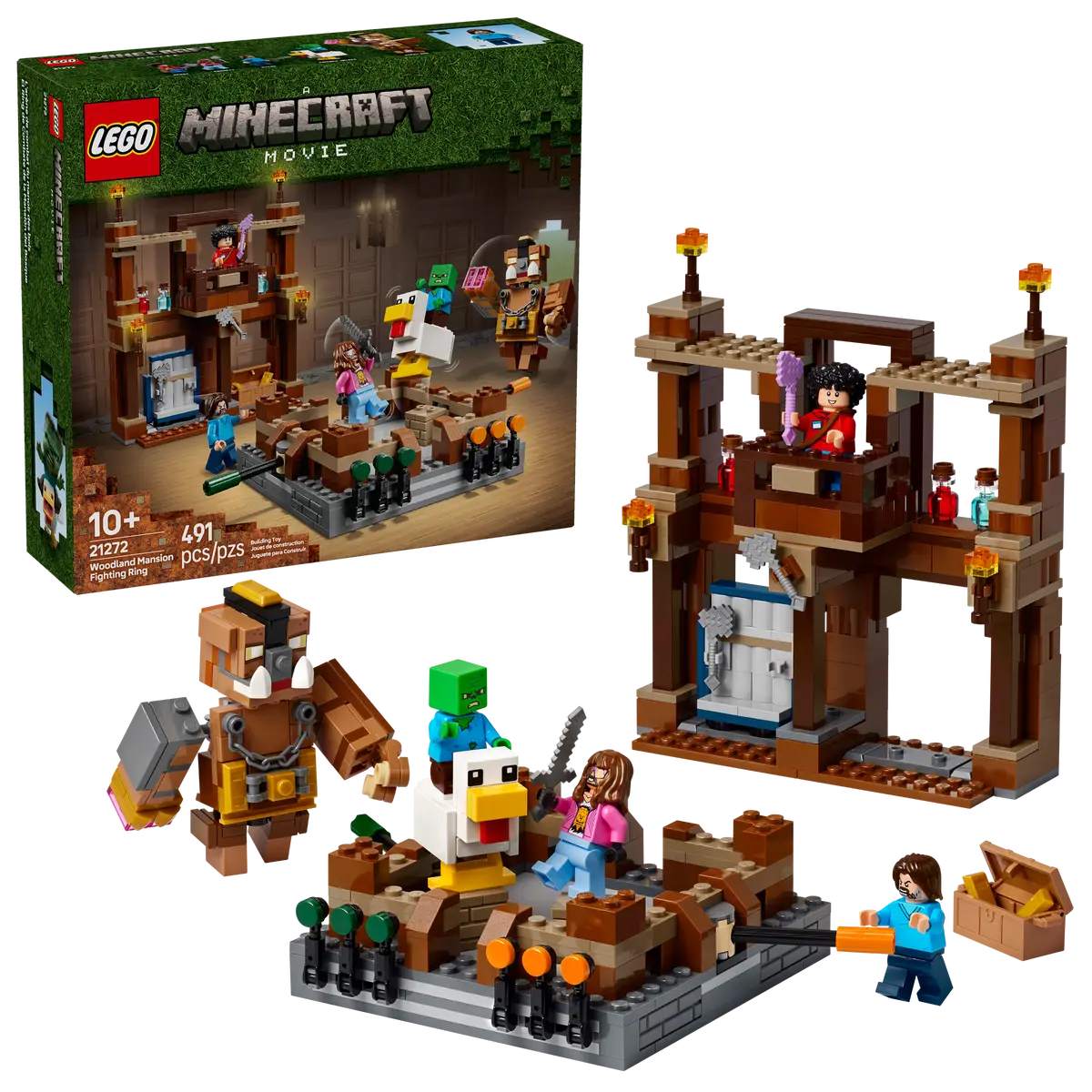 LEGO Minecraft® - Woodland Mansion Fighting Ring -  21272