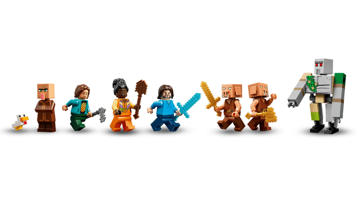 LEGO Minecraft - The Ghast Balloon Village Attack - 21273