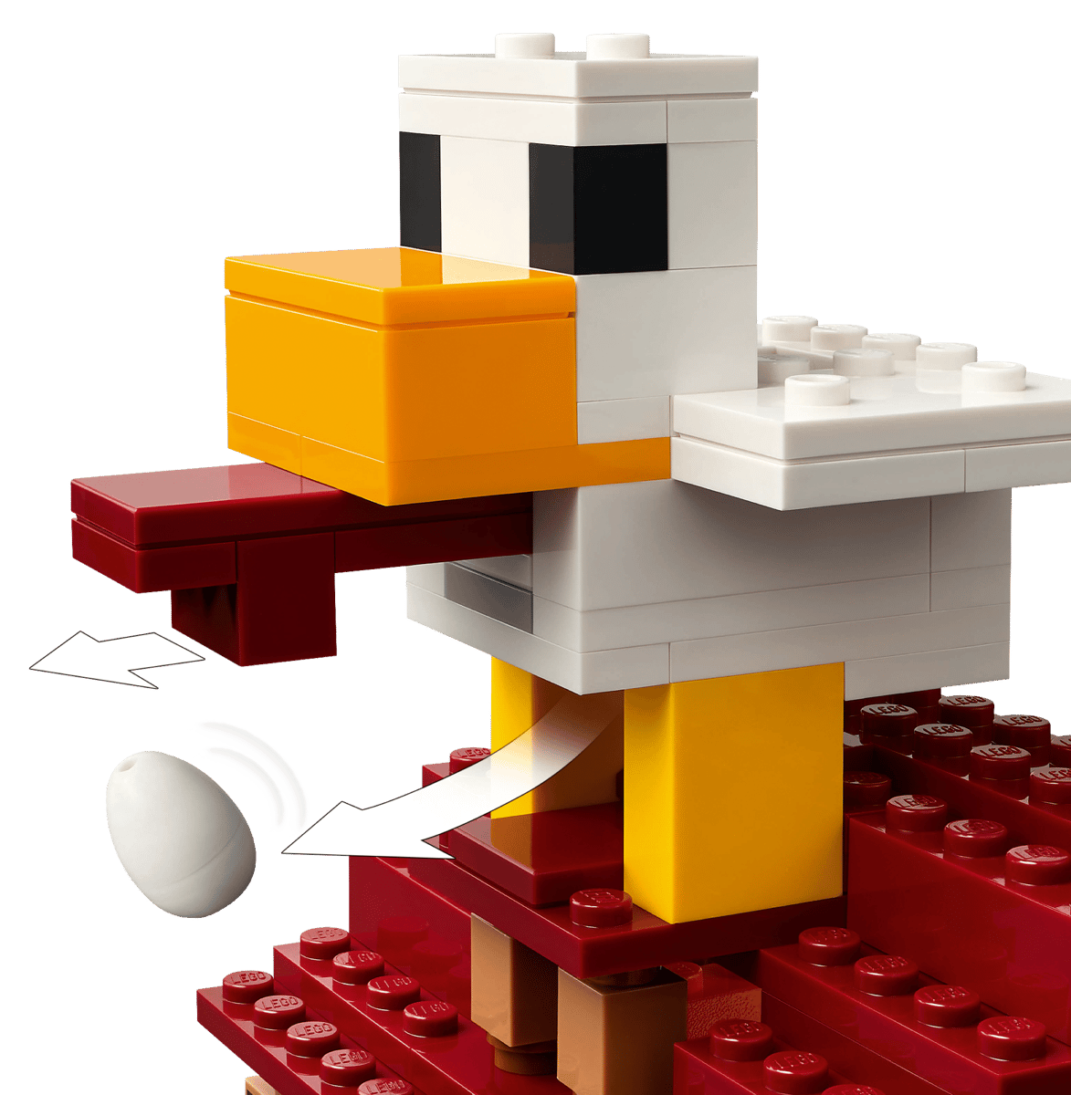 LEGO Minecraft - The Ghast Balloon Village Attack - 21273