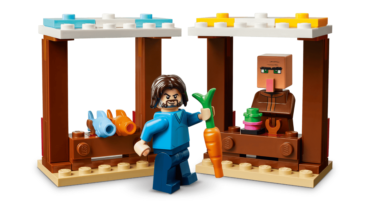 LEGO Minecraft - The Ghast Balloon Village Attack - 21273