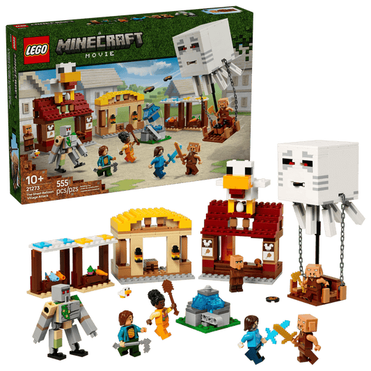 LEGO Minecraft - The Ghast Balloon Village Attack - 21273