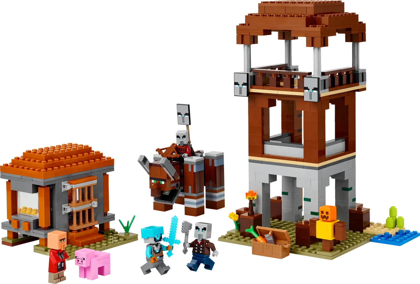 LEGO Minecraft - The Pillager Outpost and Ravager - 21278