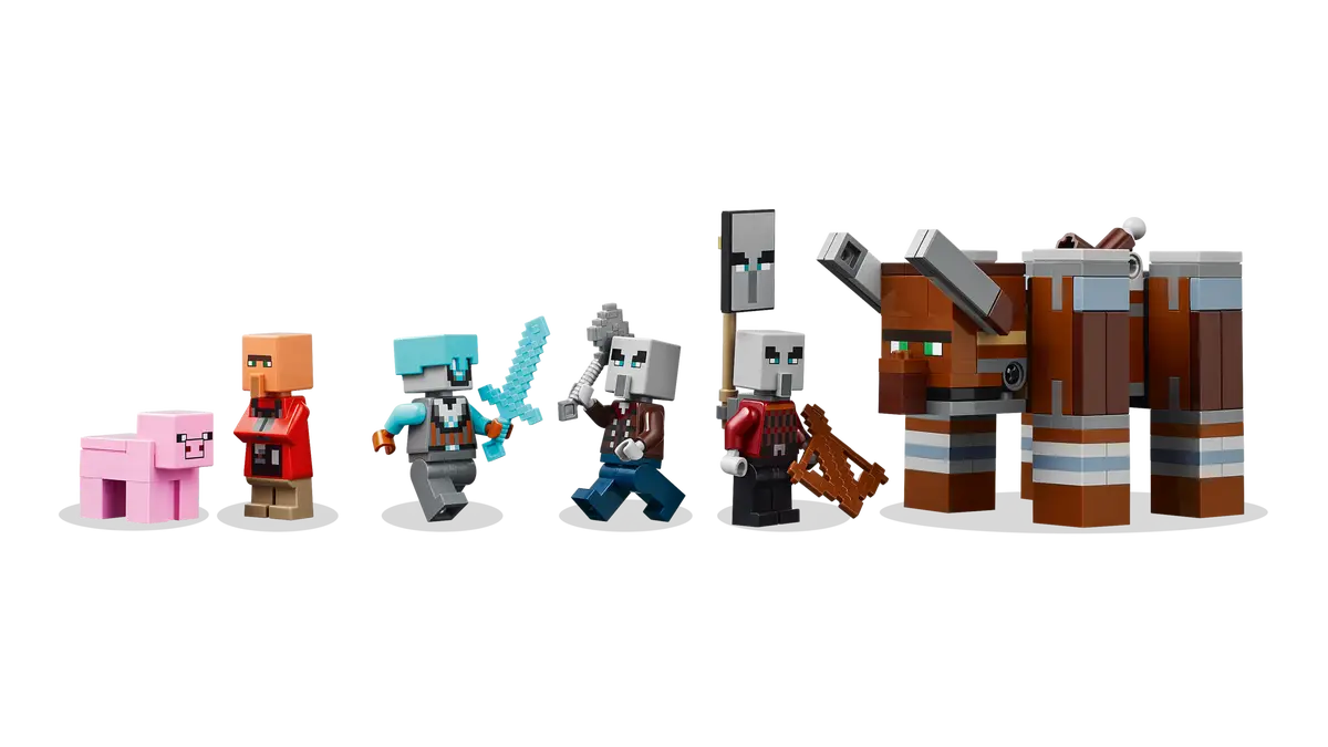 LEGO Minecraft - The Pillager Outpost and Ravager - 21278