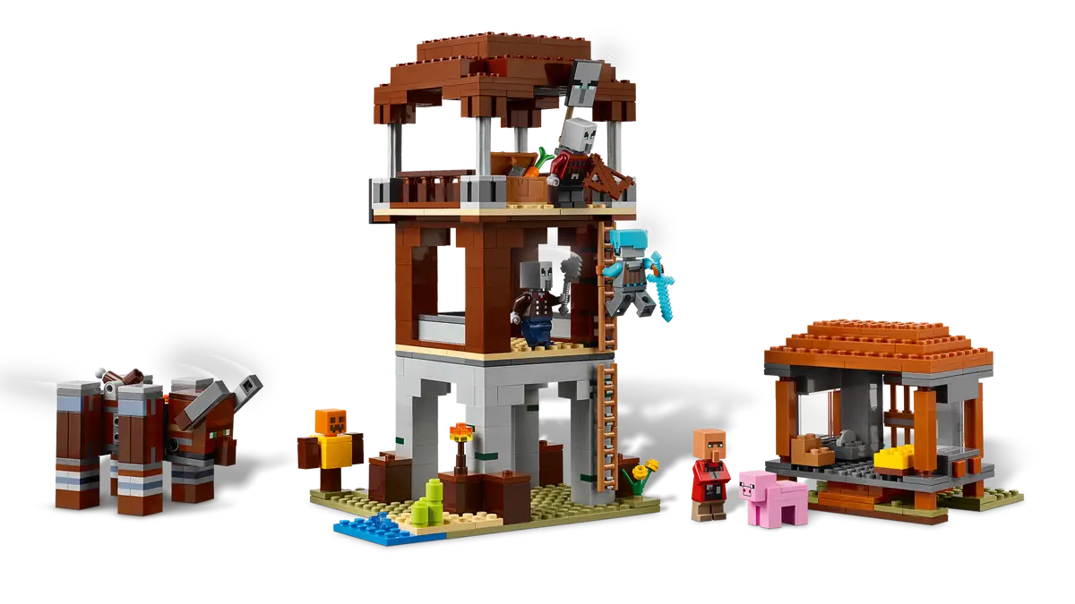 LEGO Minecraft - The Pillager Outpost and Ravager - 21278