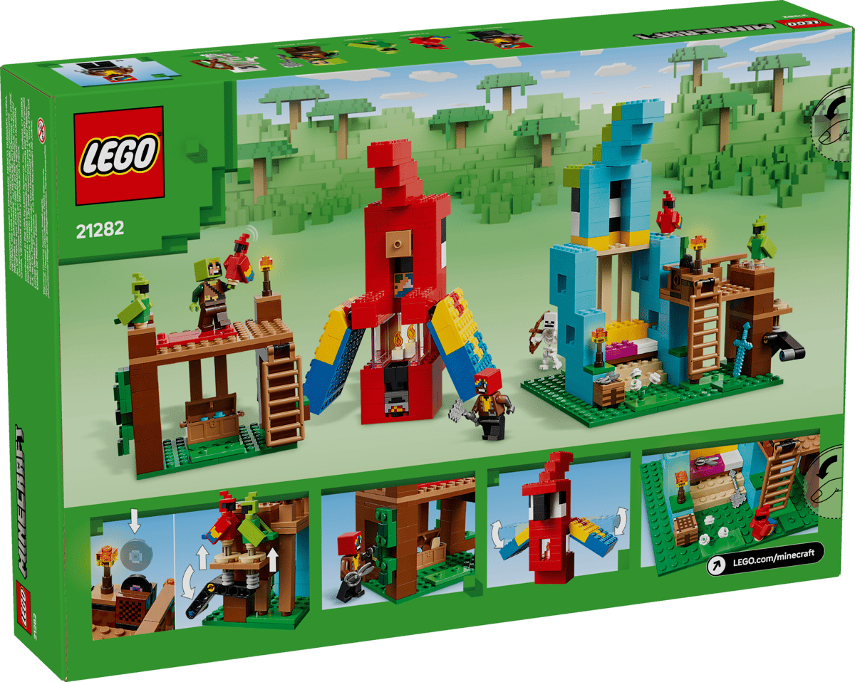 LEGO Minecraft - The Parrot Houses - 21282