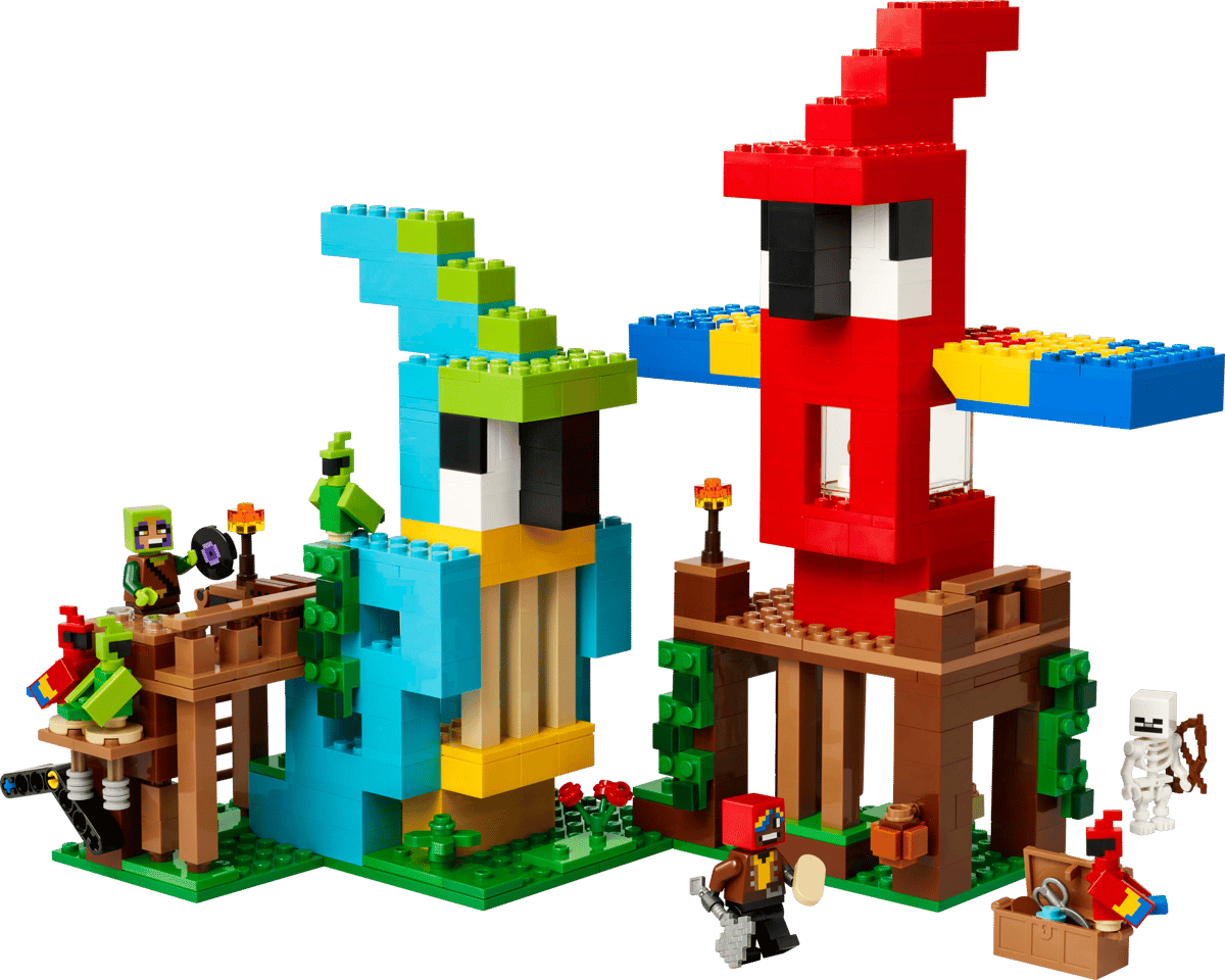 LEGO Minecraft - The Parrot Houses - 21282