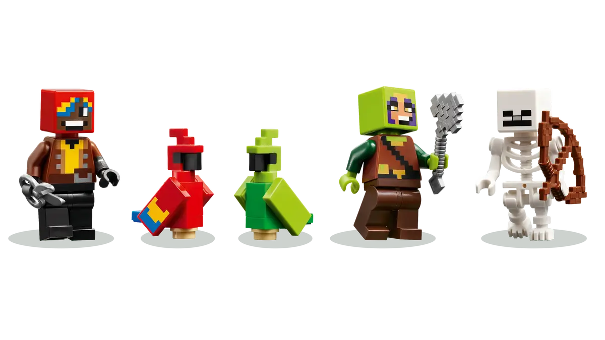 LEGO Minecraft - The Parrot Houses - 21282