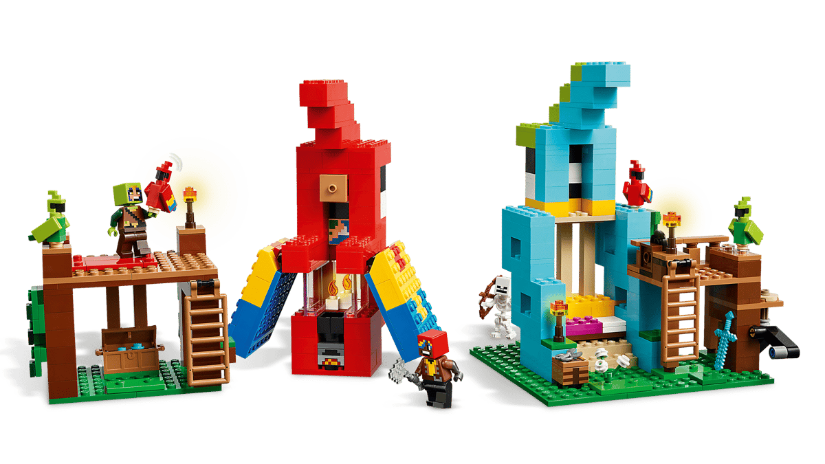 LEGO Minecraft - The Parrot Houses - 21282