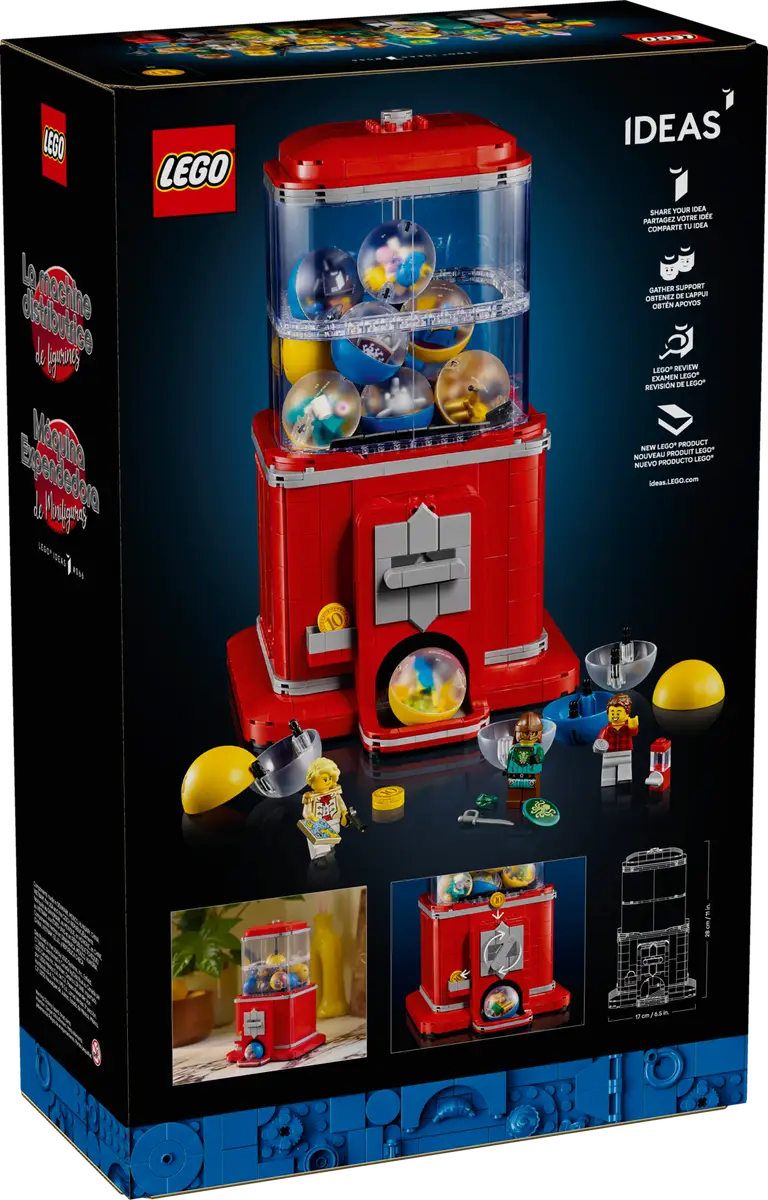 LEGO Ideas - Minifigure Vending Machine - 21358