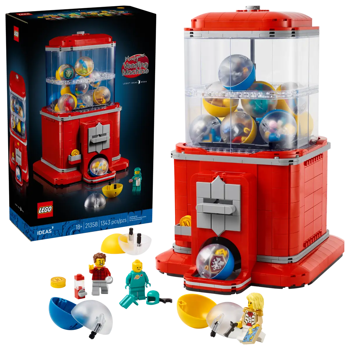 LEGO Ideas - Minifigure Vending Machine - 21358