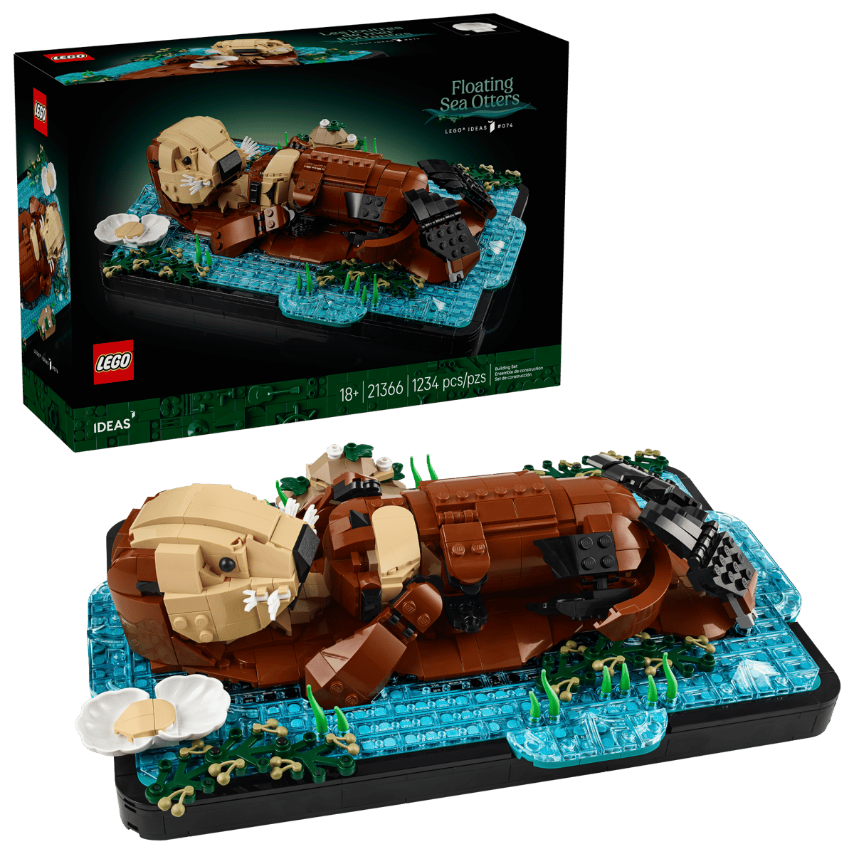LEGO Ideas - Floating Sea Otters - 21366