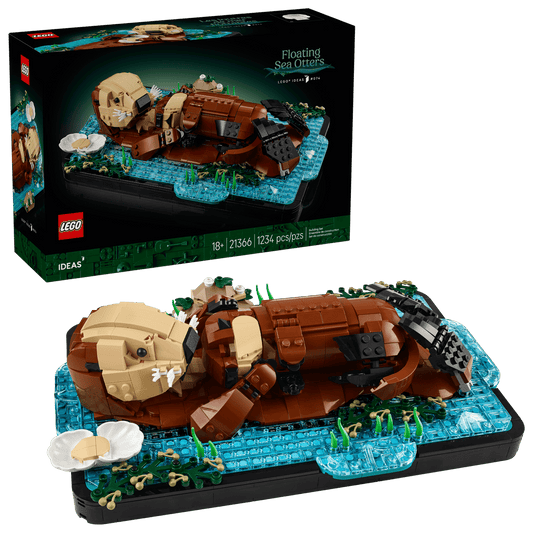 LEGO Ideas - Floating Sea Otters - 21366