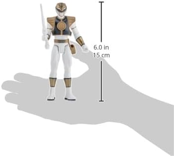 Mighty Morphin Power Rangers - Mighty Morphin White Ranger - 6" Action Figure - VHS Exclusive