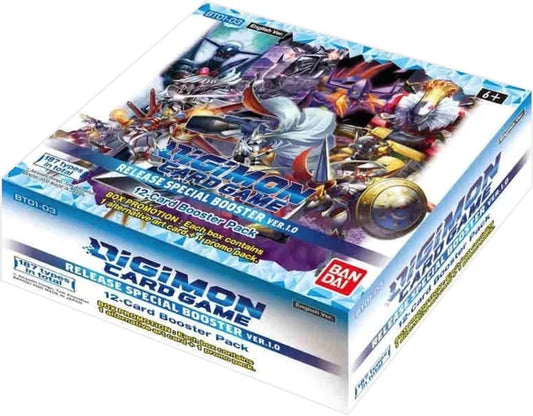 Digimon Release Special Booster Ver.1.0 Booster Box - Release Special Booster (BT01-03)