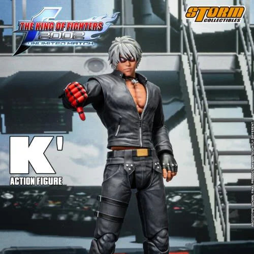 Storm Collectibles - The King of Fighters 2002 Unlimited Match - K' - 1/12 Scale Action Figure