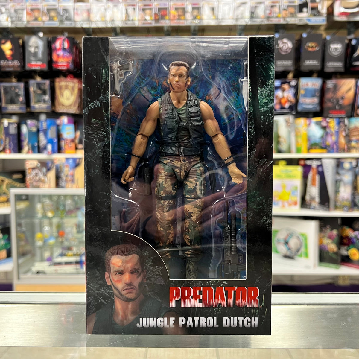 NECA - Predator (30th Anniversary) - Jungle Patrol Dutch - 7" Action Figure - 2017