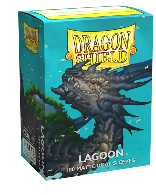 Dragon Shield Dual Matte Standard Sleeves - Lagoon (100-Pack) - Dragon Shield Card Sleeves - Standard Size