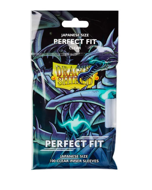 Dragon Shield Japanese Size Perfect Fit Inner Sleeves - Clear (100-Pack) - Dragon Shield Card Sleeves