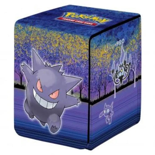 Pokémon Gallery Series Gengar Haunted Hollow Alcove Flip Deck Box - Ultra Pro Deck Boxes