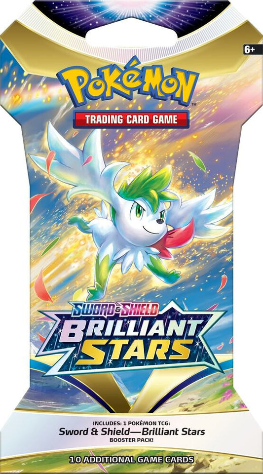 Pokémon TCG: Brilliant Stars Sleeved Booster Pack - SWSH09: Brilliant Stars (SWSH09)