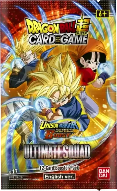 Dragonball Super Card Game Unison Warrior Series Boost ULTIMATE SQUAD Booster Pack (DBS-B17)