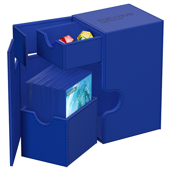 Deck Case: Flip´n´Tray 80+ Standard Size Monocolor - Blue