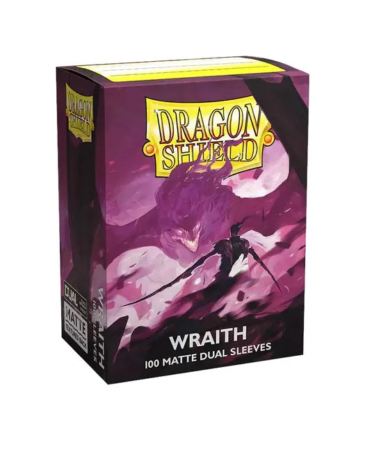 Dragon Shield Dual Matte Standard Sleeves - Wraith (100-Pack) - Dragon Shield Card Sleeves