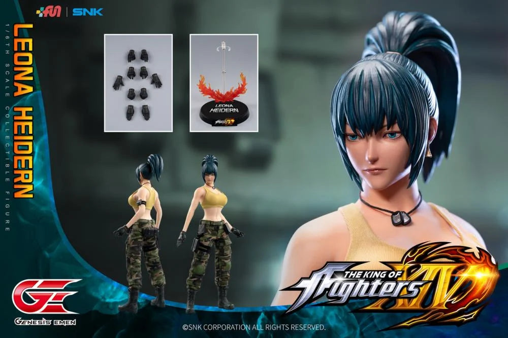 Emen Genesis Group - The King of Fighters XIV Leona Heidern 1/6 Scale Figure (OPEN BOX)