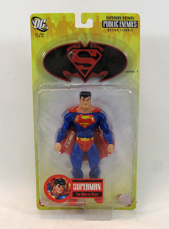Superman (The Man of Steel) - DC Direct Superman/Batman Public Enemies - Action Figure