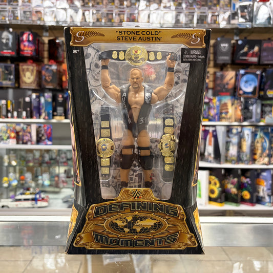 Mattel - WWE Defining Moments - "Stone Cold Steve Austin" - 2015 - Action Figure