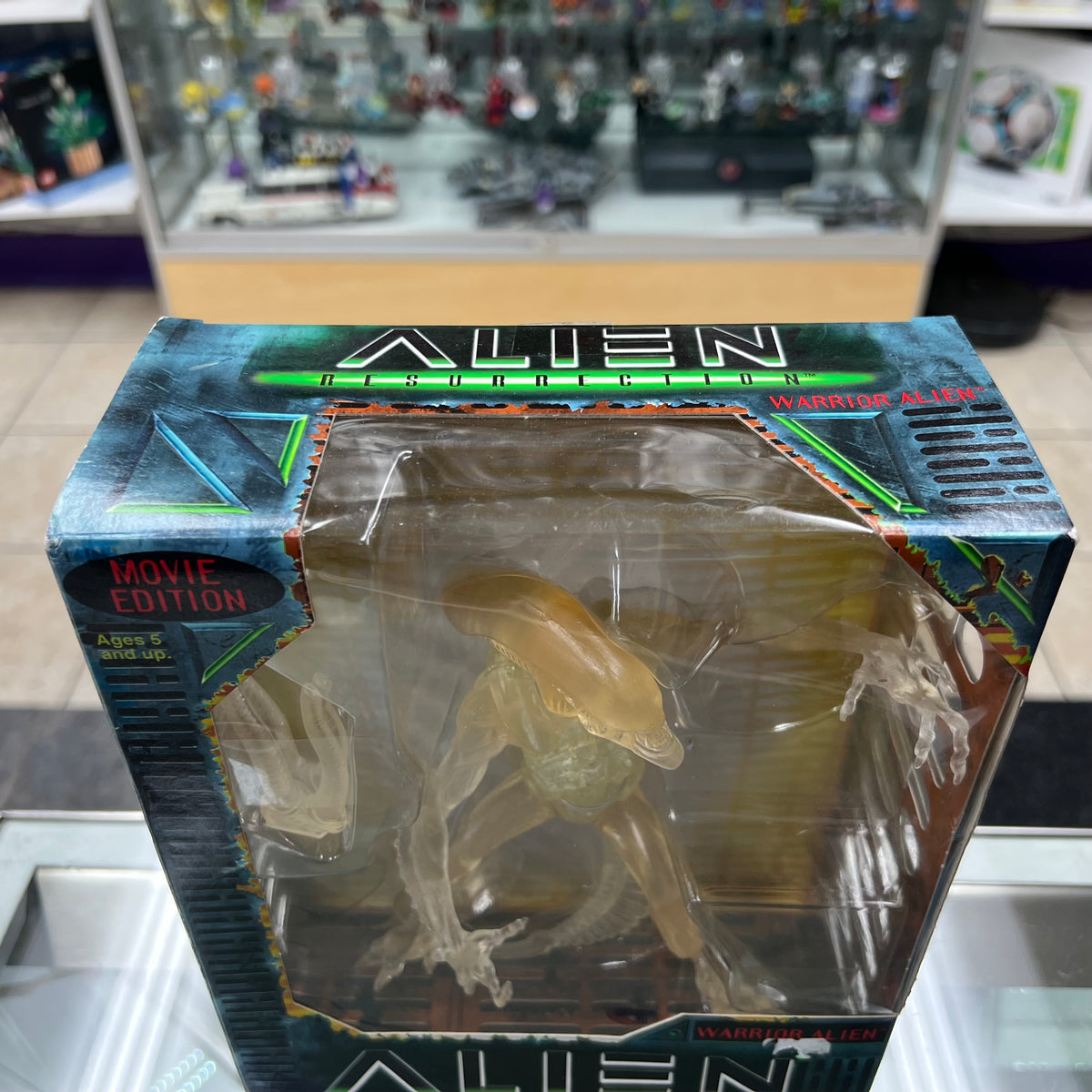 Alien Resurrection - Warrior Alien (Japanese Translucent Clear Variant) Kenner - 1998