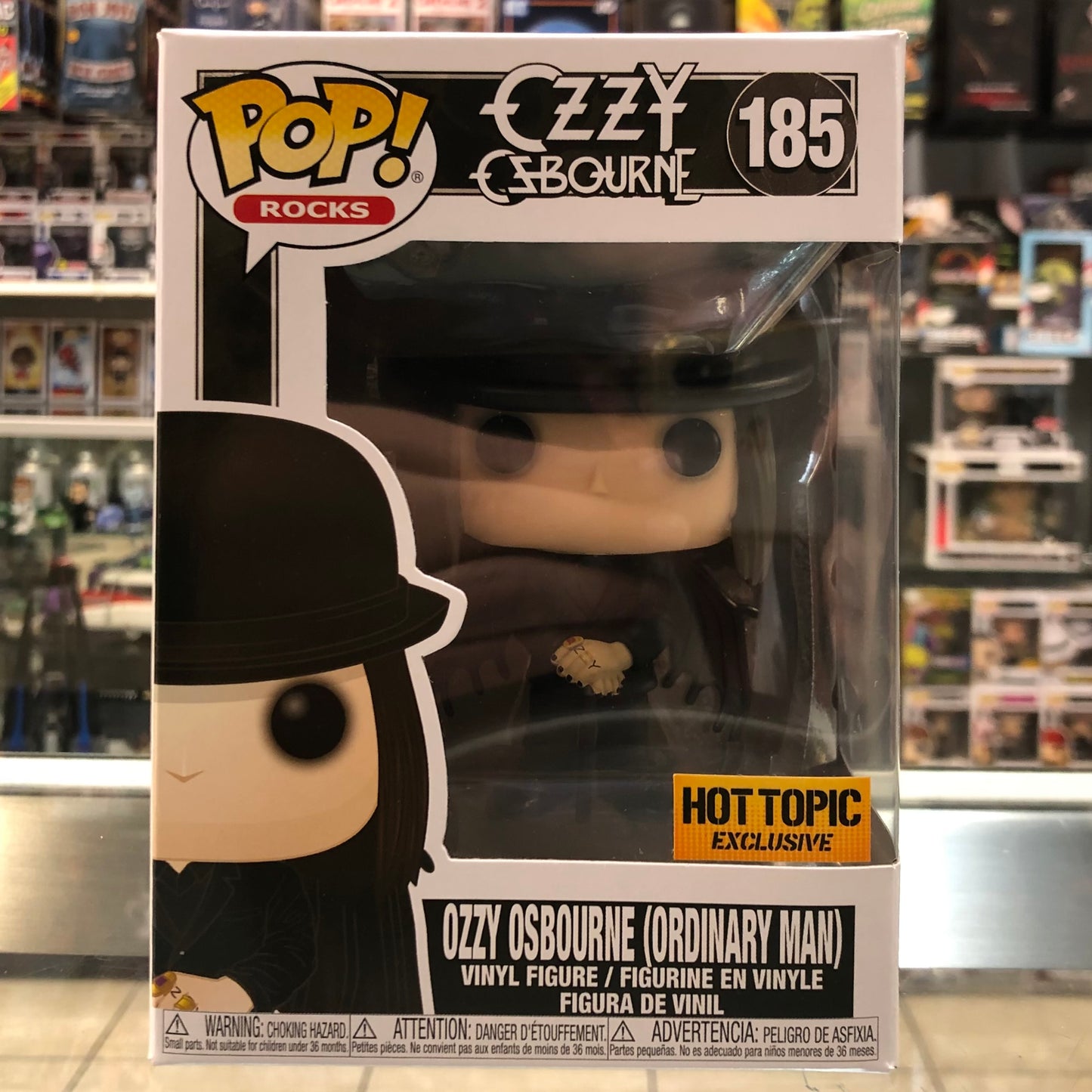 Funko Pop! Rocks - Ozzy Osbourne (Ordinary Man) - Hot Topic Exclusive - 185