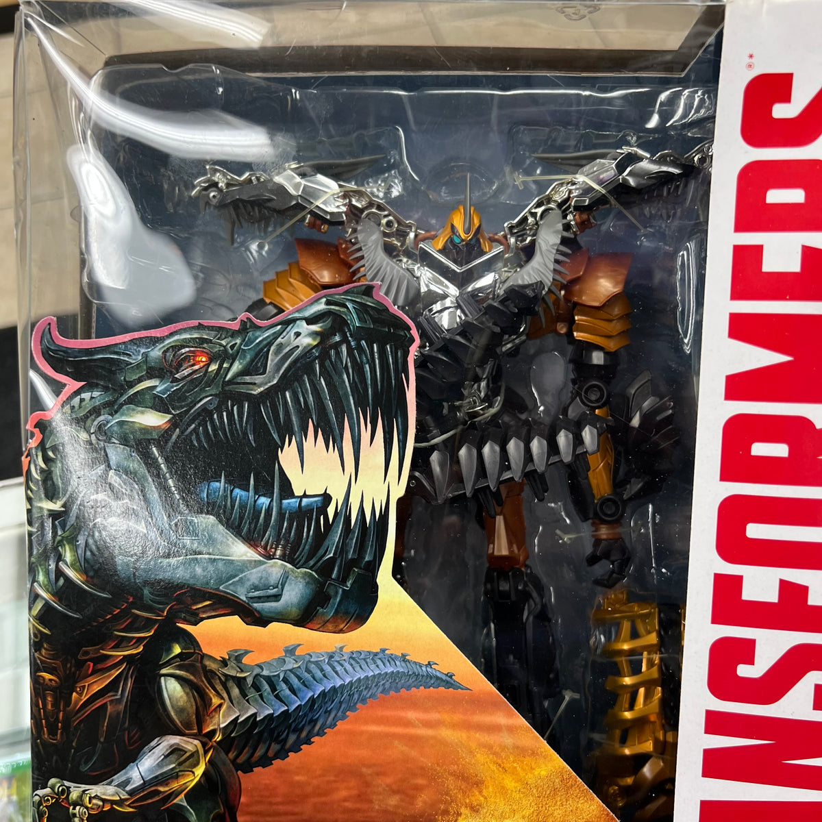 Transformers: Age of Extinction - Grimlock - Leader Class - 2013 *SEE PHOTOS*